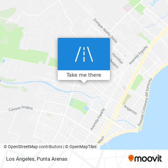 Los Ángeles map