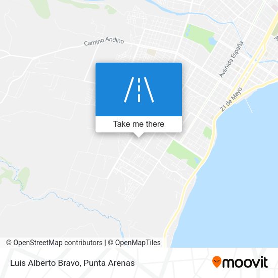 Mapa de Luis Alberto Bravo