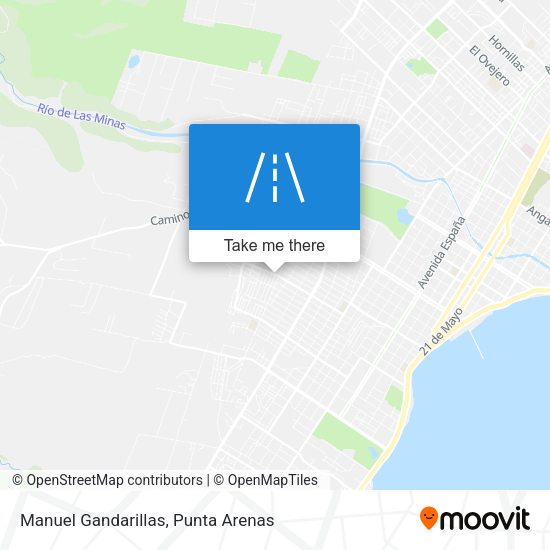 Mapa de Manuel Gandarillas