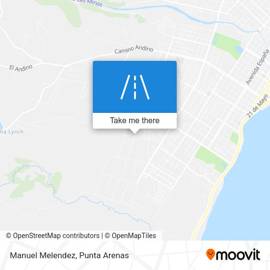 Manuel Melendez map