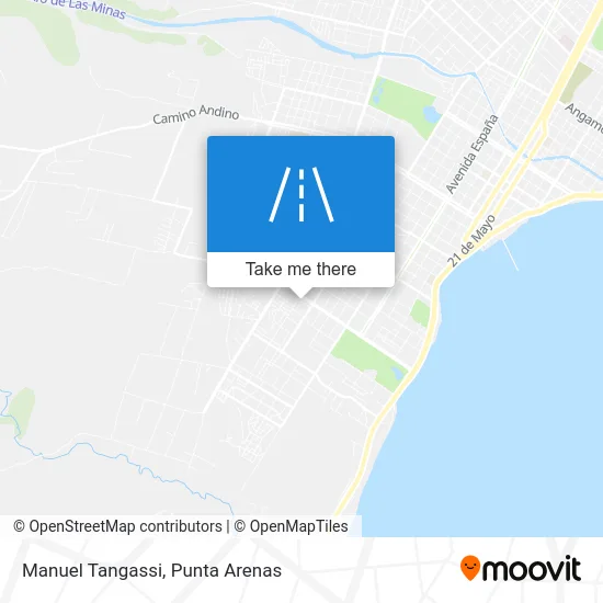 Manuel Tangassi map