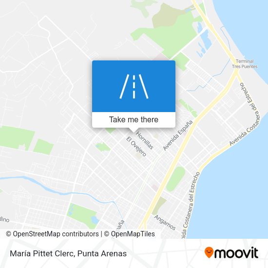 María Pittet Clerc map