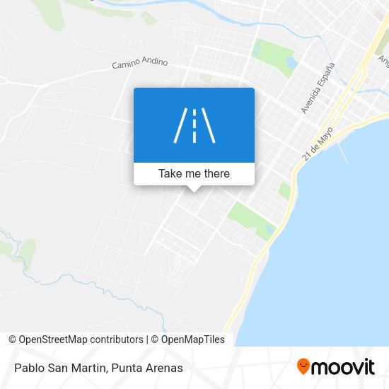 Pablo San Martin map