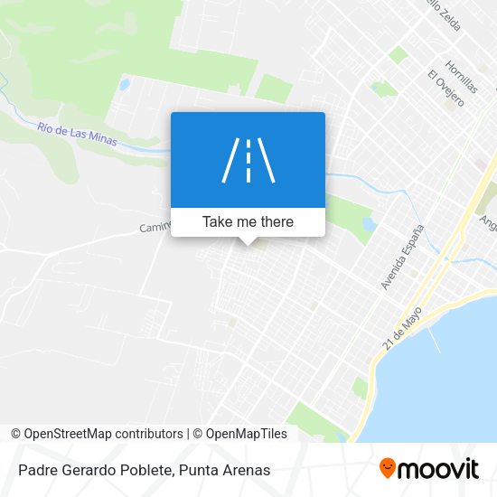 Mapa de Padre Gerardo Poblete