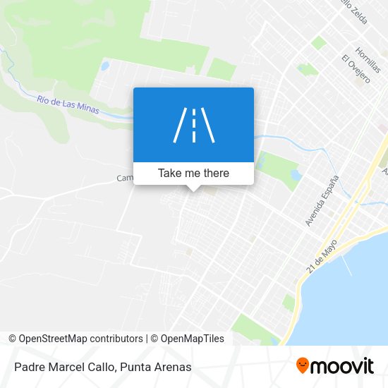 Padre Marcel Callo map