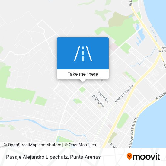 Mapa de Pasaje Alejandro Lipschutz