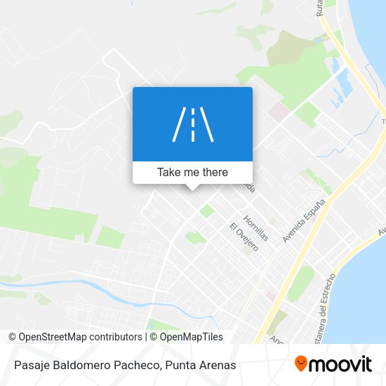 Mapa de Pasaje Baldomero Pacheco