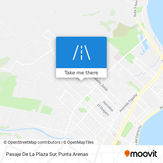 Pasaje De La Plaza Sur map
