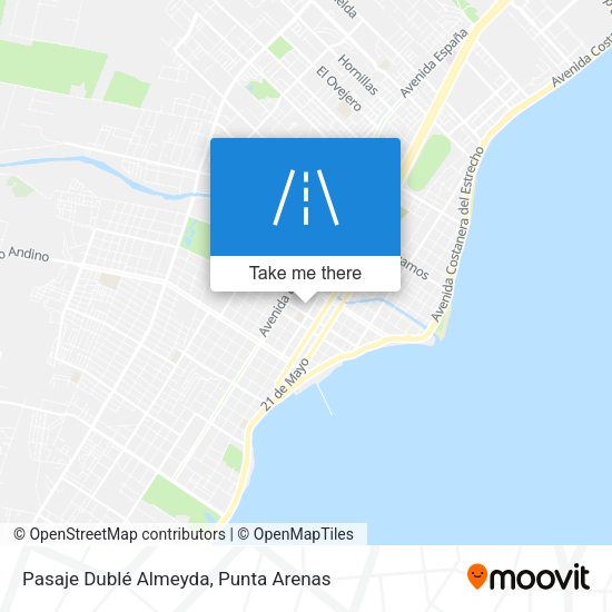 Pasaje Dublé Almeyda map