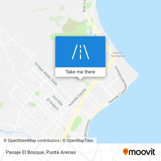 Pasaje El Bosque map