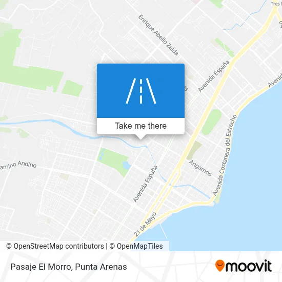 Pasaje El Morro map