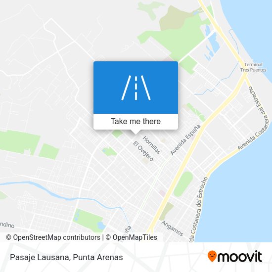 Mapa de Pasaje Lausana