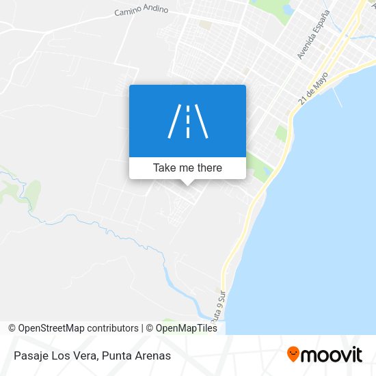 Pasaje Los Vera map
