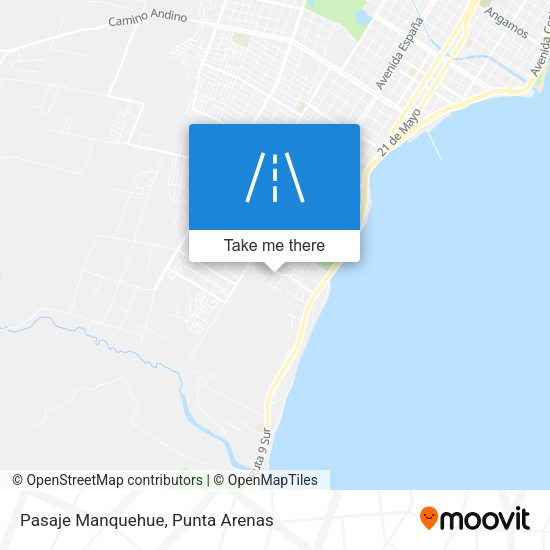 Pasaje Manquehue map
