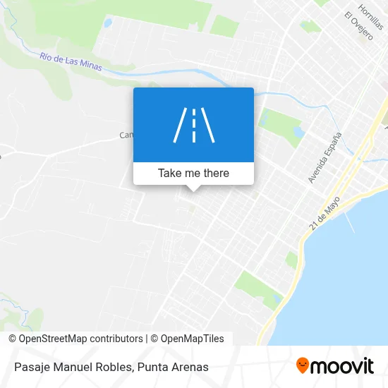Pasaje Manuel Robles map