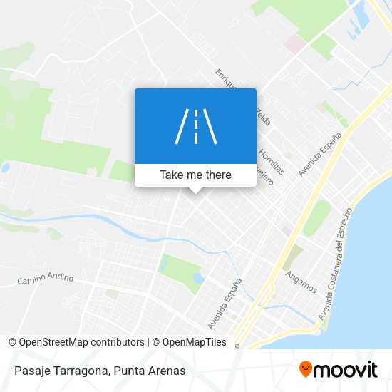 Pasaje Tarragona map