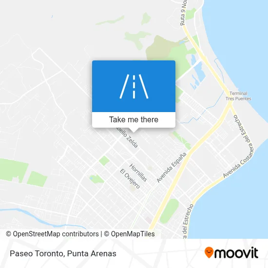Paseo Toronto map