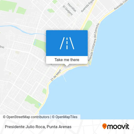 Presidente Julio Roca map