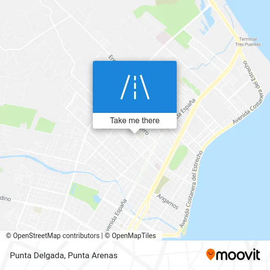Punta Delgada map