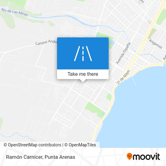 Ramón Carnicer map