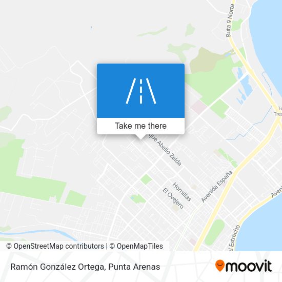 Mapa de Ramón González Ortega
