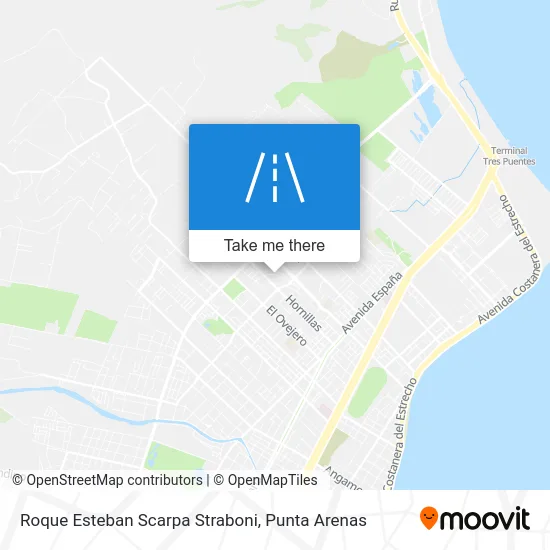 Roque Esteban Scarpa Straboni map