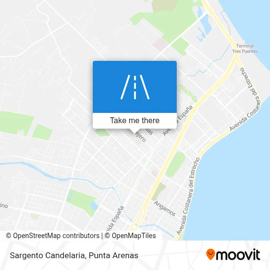 Sargento Candelaria map