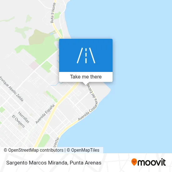 Sargento Marcos Miranda map