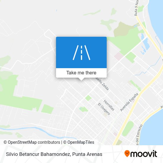 Mapa de Silvio Betancur Bahamondez