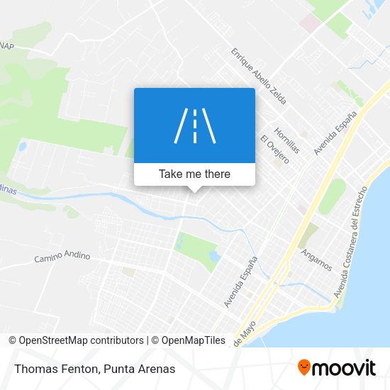 Mapa de Thomas Fenton
