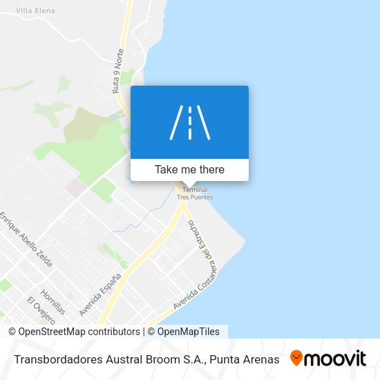 Transbordadores Austral Broom S.A. map