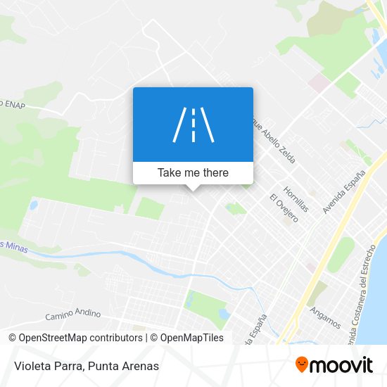 Mapa de Violeta Parra