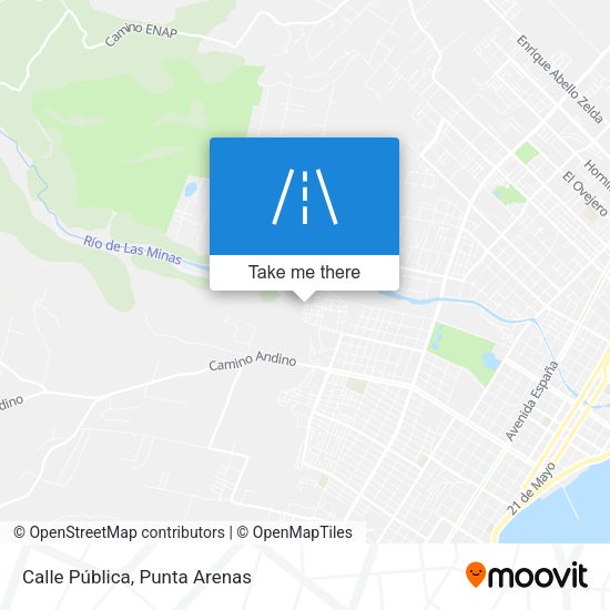 Mapa de Calle Pública