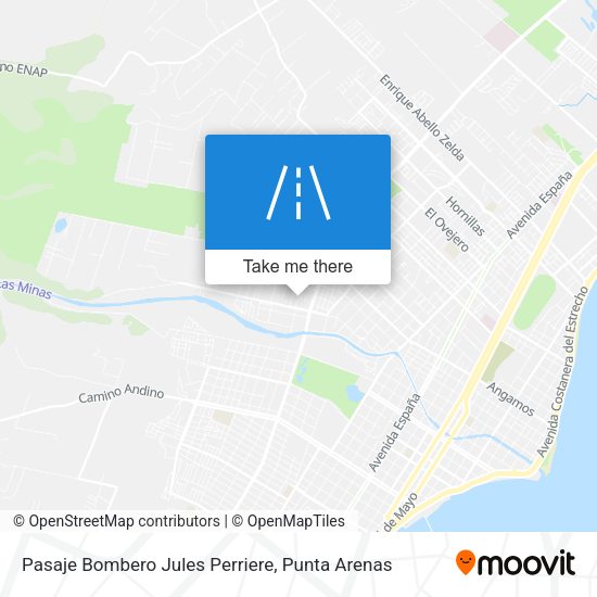 Mapa de Pasaje Bombero Jules Perriere
