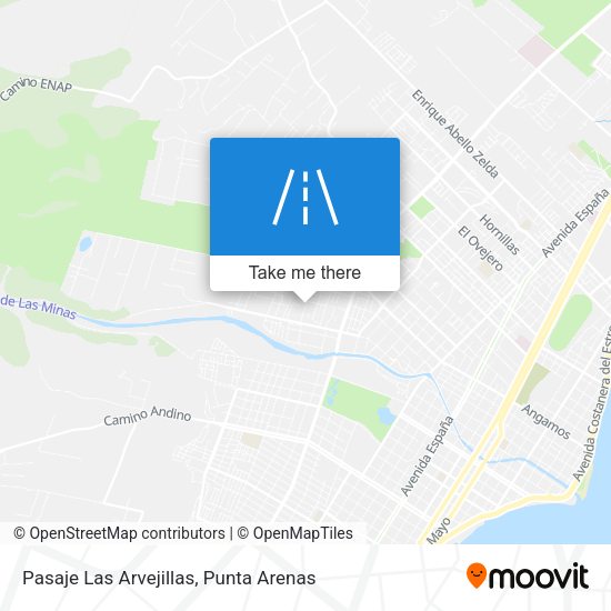 Mapa de Pasaje Las Arvejillas