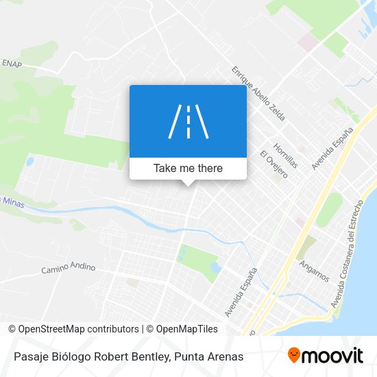 Pasaje Biólogo Robert Bentley map