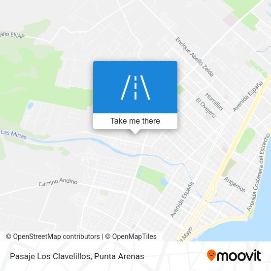 Mapa de Pasaje Los Clavelillos
