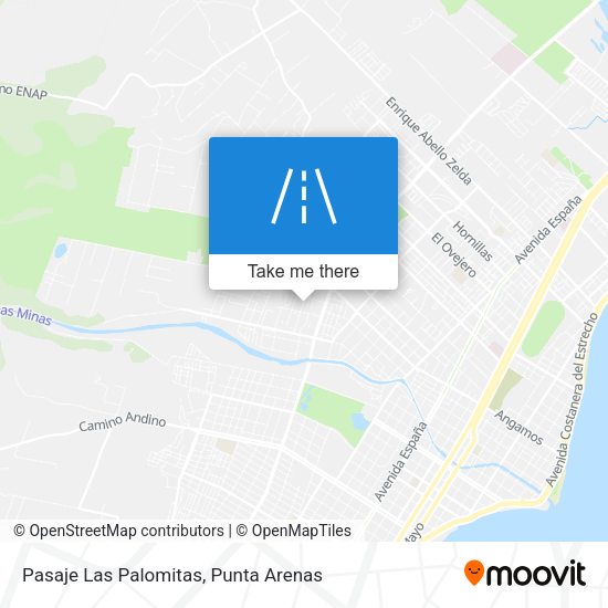 Pasaje Las Palomitas map