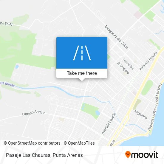 Mapa de Pasaje Las Chauras