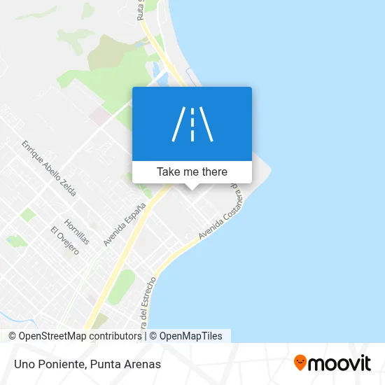 Uno Poniente map