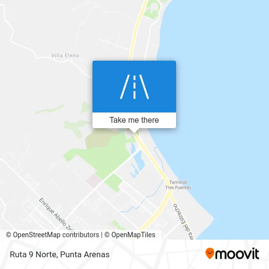 Ruta 9 Norte map