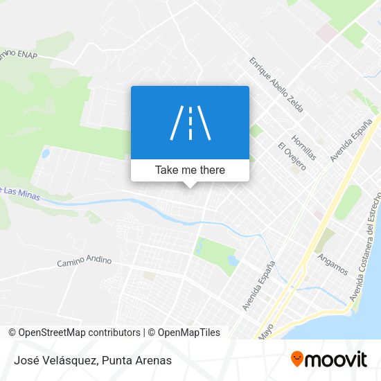 Mapa de José Velásquez