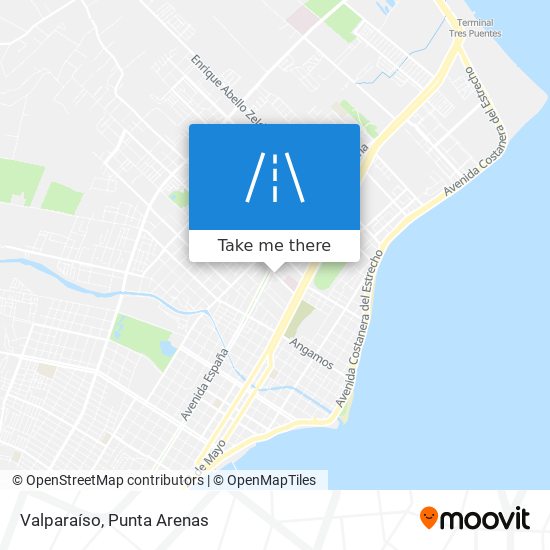 Valparaíso map