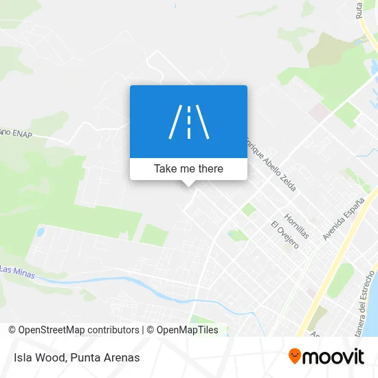 Isla Wood map