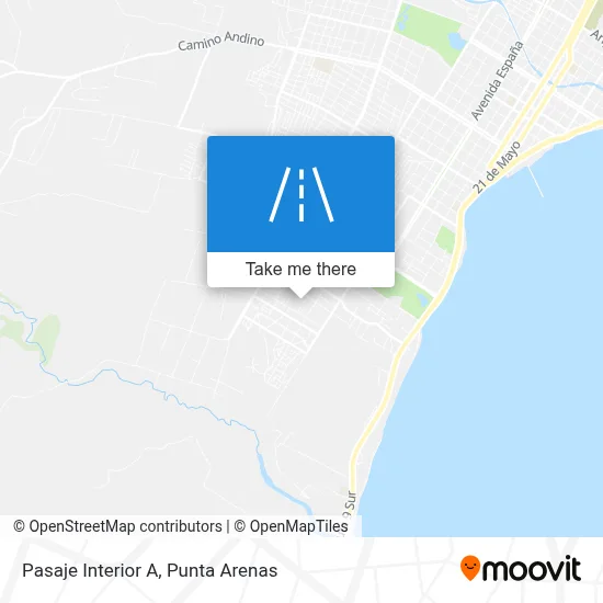 Pasaje Interior A map