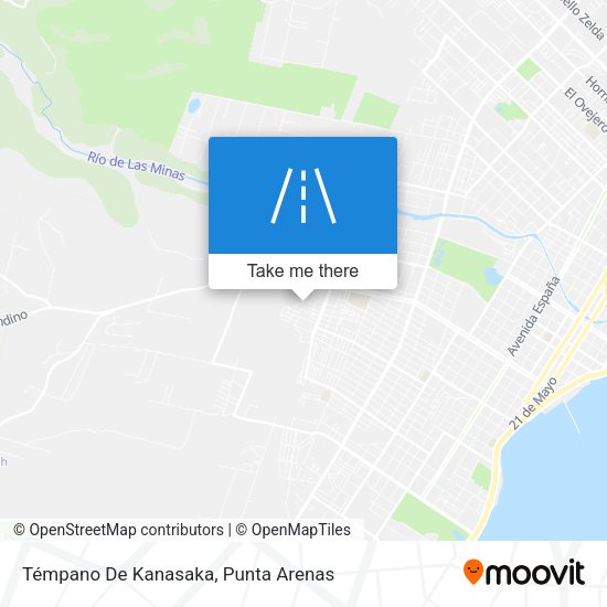 Mapa de Témpano De Kanasaka