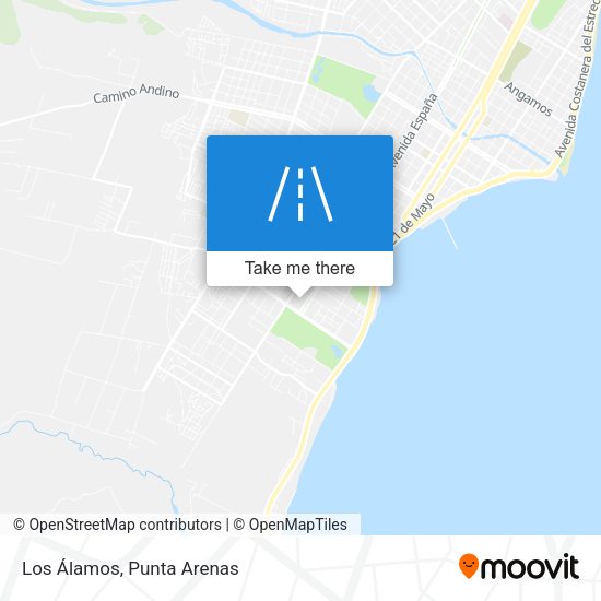 Los Álamos map