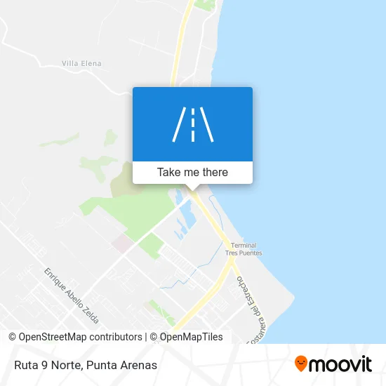 Ruta 9 Norte map