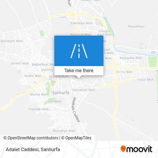 Adalet Caddesi map