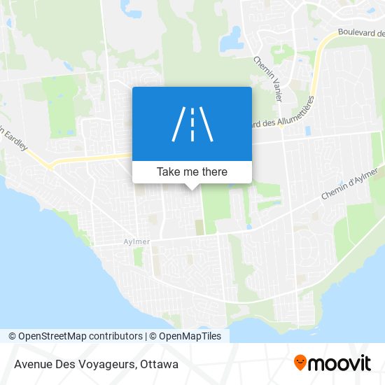 Avenue Des Voyageurs map